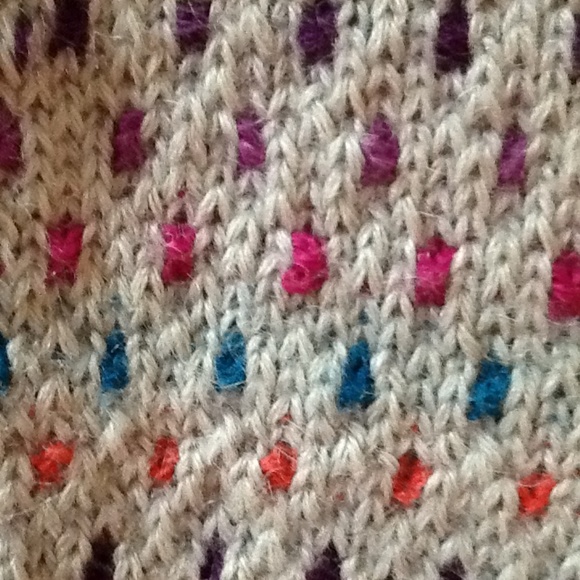 Alpaca turtleneck hand-knitted sweater sz M Peru - Picture 12 of 12